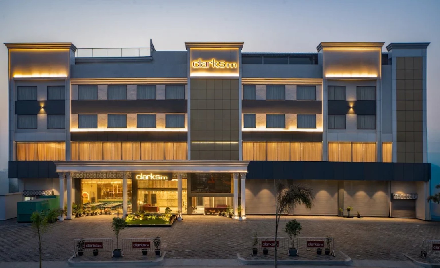 Clarks Inn hotel exterior in Bokaro